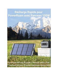 Panneau solaire portable 100 watts SC100 - UGREEN - Equipe Ton camping-car - 6941876211135