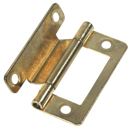 charnières de meuble laitonnées x2 Générique3700628237969