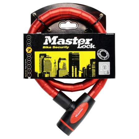 câble antivol articulé à clé - masterlock Masterlock3520190934543