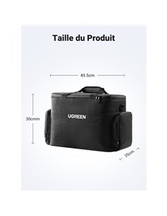 Sacoche de transport étanche pour Power Station GS1200 - UGREEN - Equipe Ton camping-car - 6941876212378