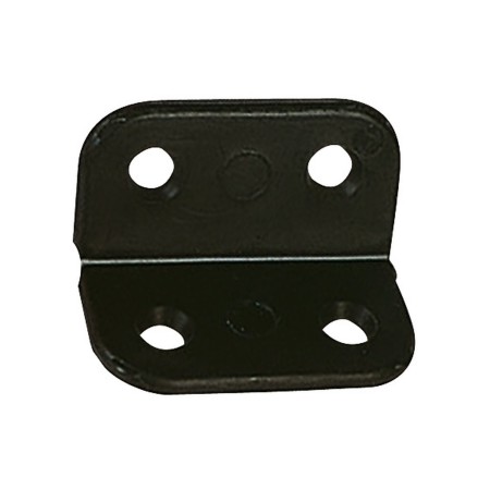 charnière plate nylon sans axe 40 x 40 mm noire Générique