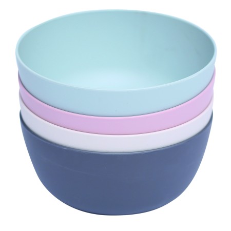 lot de 4 bols en pla - incasa INCASA3700628272168