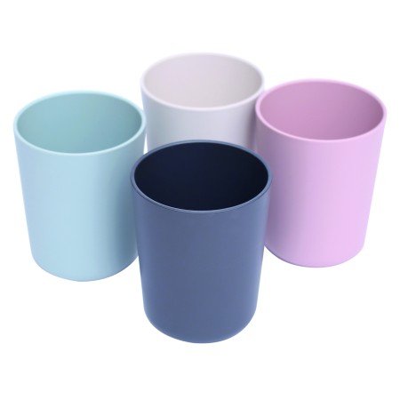 lot de 4 gobelets en pla - incasa INCASA3700628272182