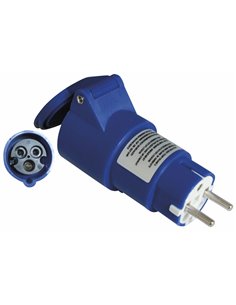 Adaptateur Femelle Cee 17 - Mâle Schuko - Générique - 8715133023865