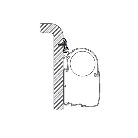 adaptateur de stores profil de luxe 6 m - thule Thule5415182004176