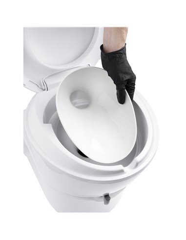 Kit de rénovation WC chimique Insert de toilettes en porcelaine Twusch C260 - THETFORD - Equipe Ton camping-car - 4270001241931