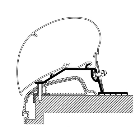 adaptateur de stores hobby premium - thule Thule5415182008594