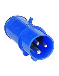 Adaptateur Mâle Cee17 - Femelle Schuko - Générique - 8715133023872