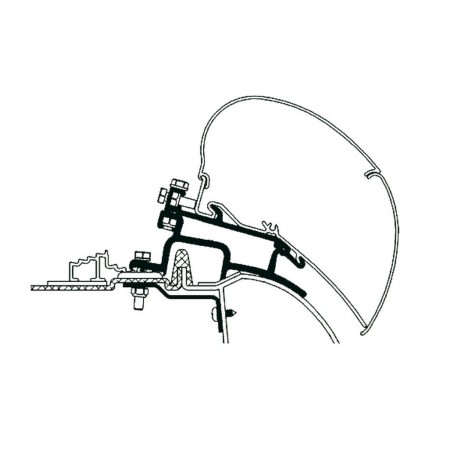 adaptateur de stores master movano 1998/2000 - thule Thule5415182005012