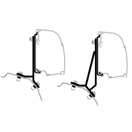 adaptateur omnistor 4200 ford transit / tourneo custom minivan - thule Thule5415182066426