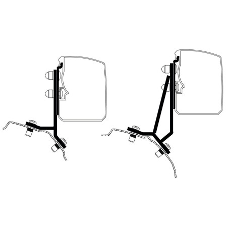 adaptateur omnistor 3200 ford transit / tourneo custom minivan - thule Thule5415182056953
