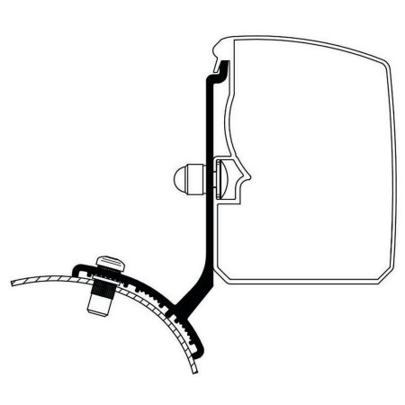 adaptateur omnistor 3200 trafic / vivaro / talento / nv300 minivan - thule Thule5415182056977