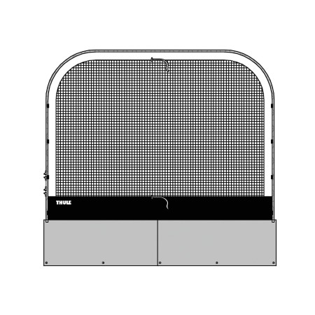 moustiquaire de façade quickfit 2,60 mètres - thule Thule5415182041577