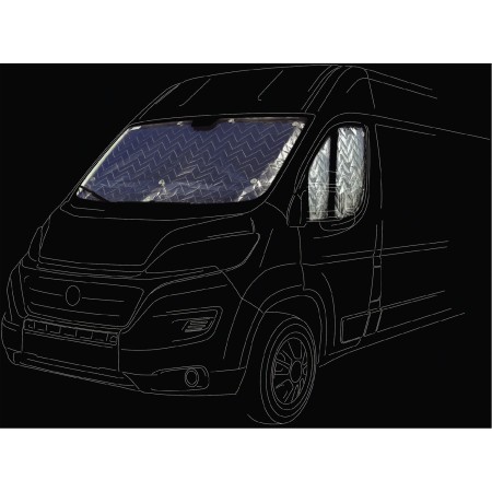 protection intérieure in-termik - cabine 3 pièces (2 vitres avant + pare-brise) ducato ii /boxer /jumper - soplair SOPLAIR366397