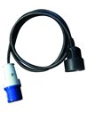 Adaptateur Mâle Cee 17 - Femelle Schuko Avec Cordon - Equipe Ton camping-car - 3700628208778