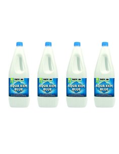 Lot de 4 Aqua Kem Blue Flacon 2 litres - AQUA KEM - Equipe Ton camping-car -