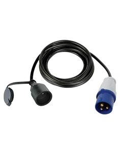 Cable adaptateur avec prise schuko vers fiche cee - 3 m - Equipe Ton camping-car - 5410329448929