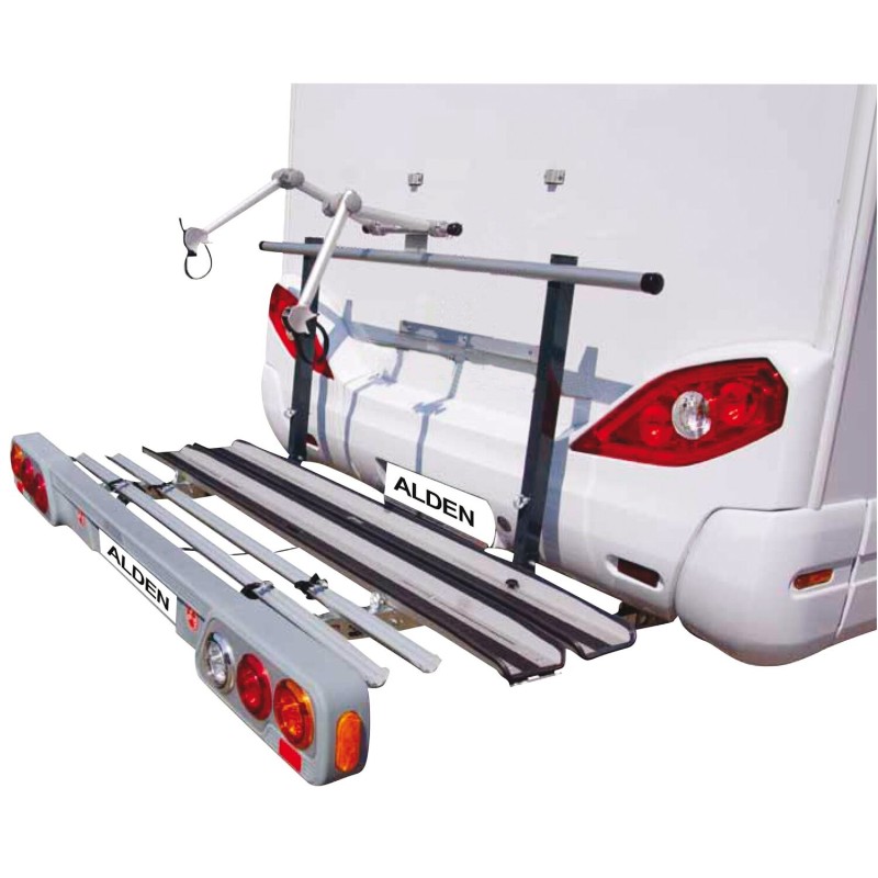 kit extension vélos pour porte-vélos & porte-motos kit extension 2 vélos pour porte moto silver - alden Alden