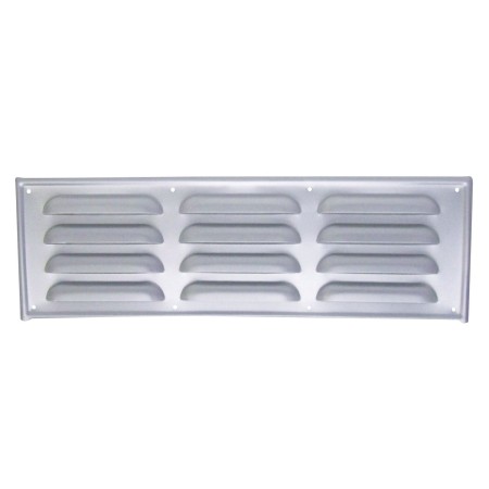 grilles en saillie en aluminium brossé 360 x 115 mm Générique4056161005077