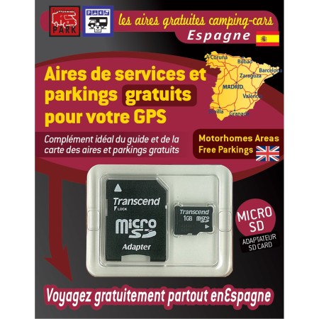 carte sd aires gratuites espagne - trailer's park Trailer's Park9782919004300