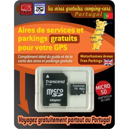 carte sd pour gps garmin aires gratuites portugal - trailer's park Trailer's Park9782919004140