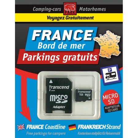 carte sd aires gratuites france - bord de mer - trailer's park Trailer's Park9782919004355