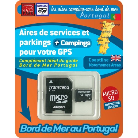 carte sd pour gps garmin bord de mer portugal - trailer's park Trailer's Park9782919004157