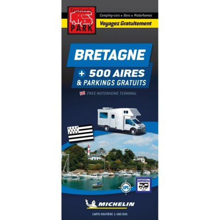 cartes routières aires gratuites bretagne - trailer's park Trailer's Park9782919004577
