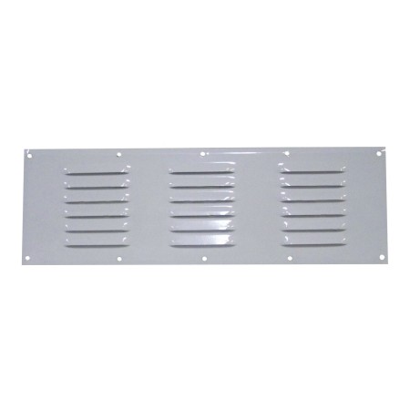 grille d'aération en aluminium laqué blanc 400 x 130 mm Générique3606260507289