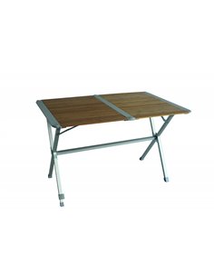 Table pliante 110 x 71 x 70 cm - Gap Less bambou - MIDLAND - Equipe Ton camping-car - 3700628246176