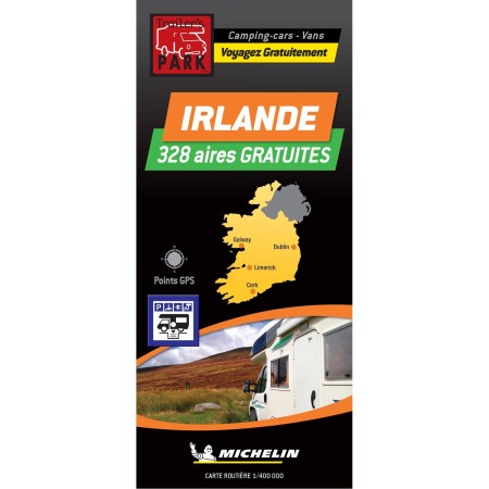 cartes routières aires gratuites irlande - trailer's park Trailer's Park9782919004799