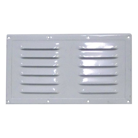 grille d'aération en aluminium laqué blanc 230 x 130 mm Générique3606260291164