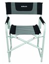 Fauteuil Director Noir / Chiné - MIDLAND - Equipe Ton camping-car - 3700628225874