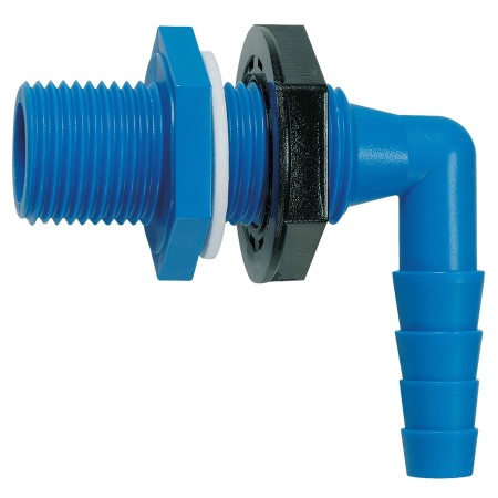 raccord coudé de réservoir pour tuyau diam. 10 mm - lilie Lilie4250009404057