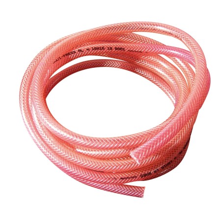 tuyau souple pvc armé diam. intérieur 10 mm / 2 m rouge Générique