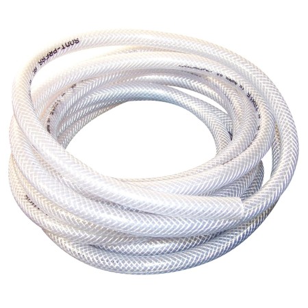 tuyau souple pvc armé diam. intérieur 10 mm / 2 m blanc Générique