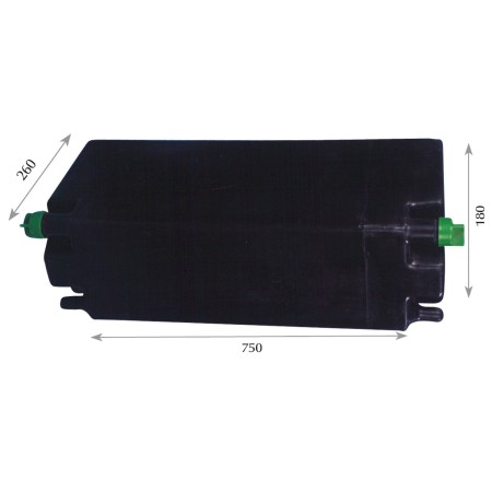 réservoir eaux usées 30 litres - promens Promens