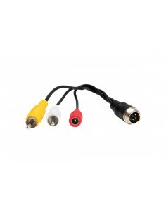 Adaptateur RCA/4 plots - Antarion - Equipe Ton camping-car - 3700282204772