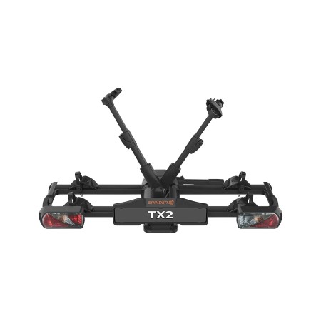 porte-vélos plateforme basculant spinder tx2 2 vélos + 1 - spinder 