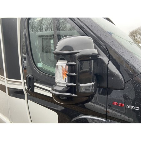 coques bumper de protection pour rétroviseur ducato, boxer et jumper à partir de 2007 - noir - milenco Milenco5060101834657