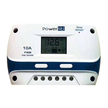 régulateur solaire pwm 10a lcd - powerlib' Powerlib'3700628254287