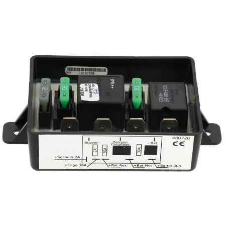 coupleurs / séparateurs 2 batteries 3 sorties avec sécurité - inovtech Inovtech3700628202394