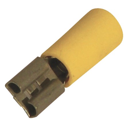 cosse plate femelle 6,3 mm jaune (2 à 6 mm²) Générique3660343553013