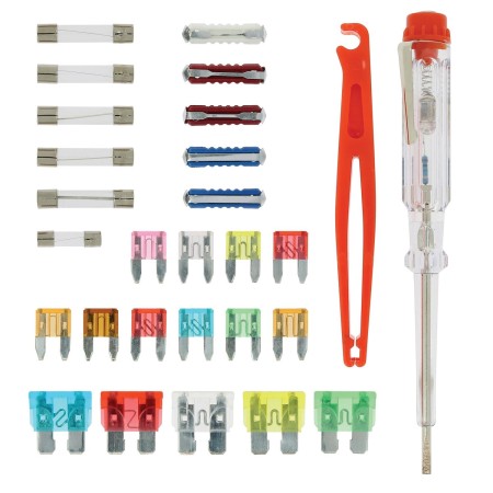 boîte de fusibles 2a à 75a accessoires 28 pièces Générique8424332644541