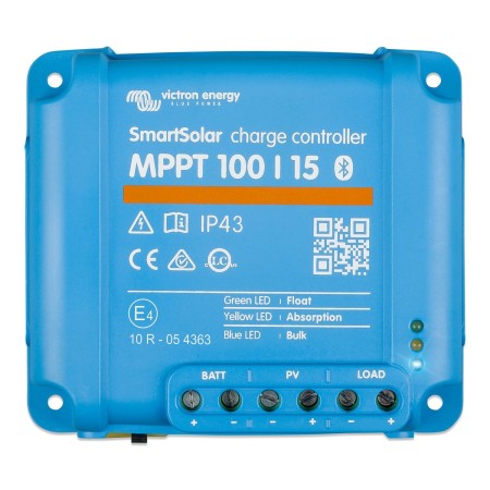 régulateur de charge mppt smart solar 100/15 - victron Victron8719076040811
