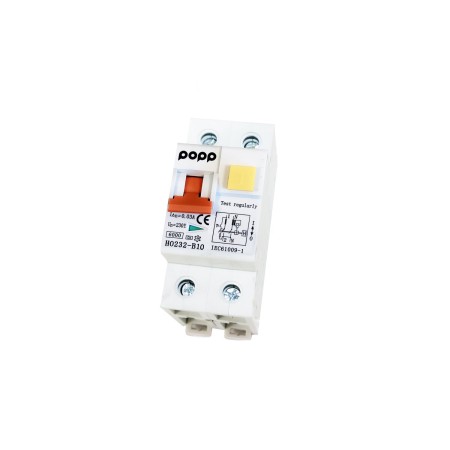 disjoncteur différentiel disjoncteur differentiel 10a - haba HABA8715133044600