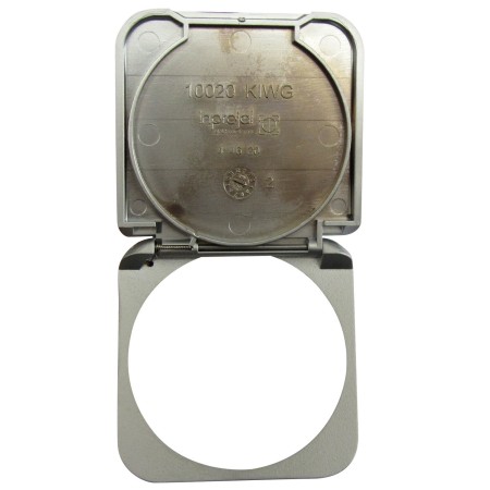 capot de protection rabattable gris métal Générique4056161051968