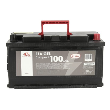 Batterie auxiliaire EZA Gel 100Ah compacte EZA3700628274292