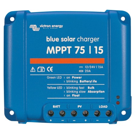 régulateur de charge bluesolar mppt 75/15 - victron Victron8719076025320