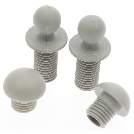 embouts de repose-jambes gris pour fauteuil - westfield Westfield